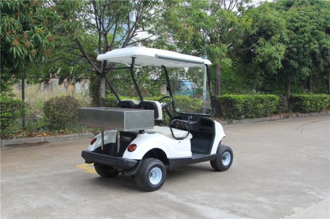 2 mini boguets motorisés électriques de golf de chariots de golf de personne avec la boîte de cargaison 0