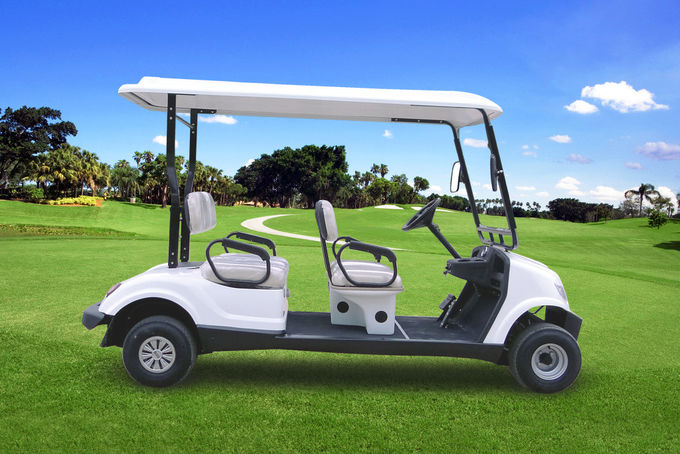 le chariot avec des erreurs de golf électrique de sécurité de 4 sièges avec libre maintiennent le logo adapté aux besoins du client par batterie acide 0