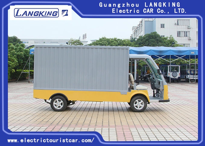 Électriques de service de bagage de véhicule de fret du chariot 72V/5.5KW de moteur électrique de C.C prennent le camion 0