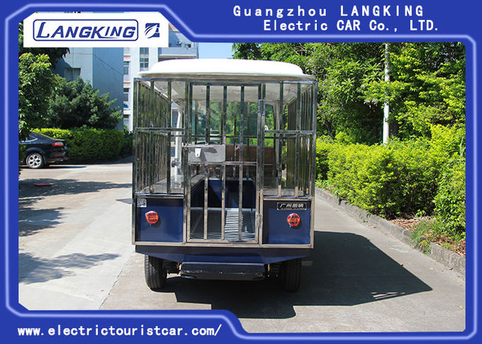 petit chariot de touristes électrique de bagage d'aéroport de la voiture 900KG avec le certificat de la CE avec la lumière supérieure/toit 0